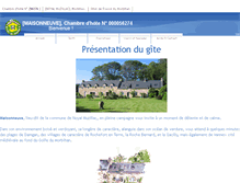Tablet Screenshot of amaisonneuve.fr